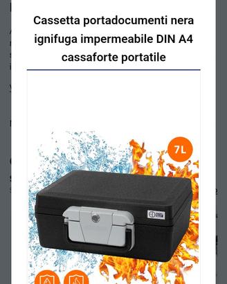 Cassetta di sicurezza 
