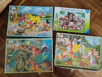 Puzzle Clementoni e Ravensburger