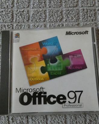 CD Installazione Microsoft Office 97 Pro Francese