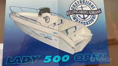 Barca a motore Bellingardo Lady 500 Open