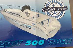 Barca a motore Bellingardo Lady 500 Open