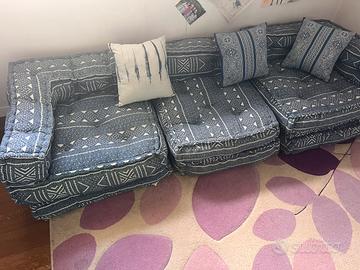 Divano modulare stile etnico / boho