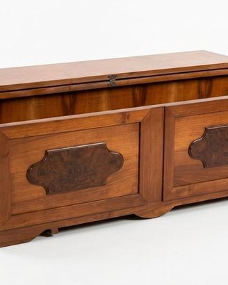 cassapanca in legno massello 