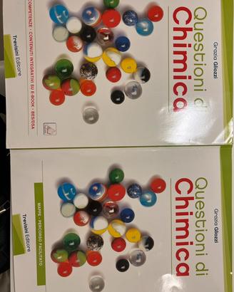 Libro scolastico questioni di chimica