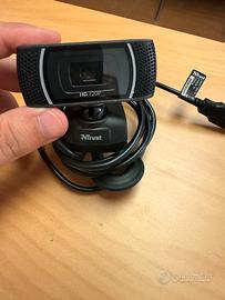 Webcam Trust HD720p con microfono