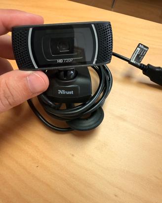 Webcam Trust HD720p con microfono