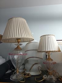 Lampada grande  in vetro di Murano 