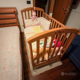 Lettino bimbo/a con materasso antiallergico 