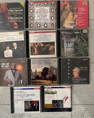CD Audio DENON  TELARC   PHILIPS  AUDIOPHILES