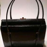 Borsa in vera pelle di lucertola 