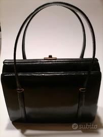 Borsa in vera pelle di lucertola 