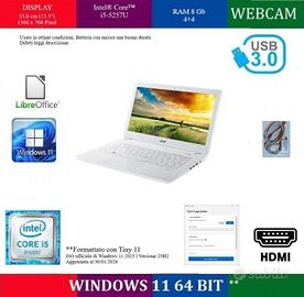ACER Aspire V 13 i5-5th Gen. Notebook usato