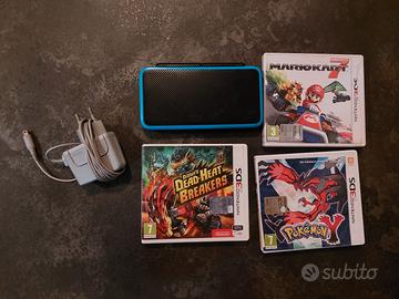 New Nintendo 2DS XL con quattro giochi inclusi