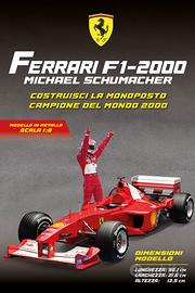 Ferrari F1-2000 Michael Schumacher in scala 1:8