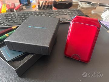 Portacarte Piquadro con Apple Dov'è