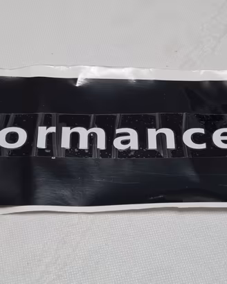 Adesivi gonnelline BMW M Performance, 2 Pezzi,Nero