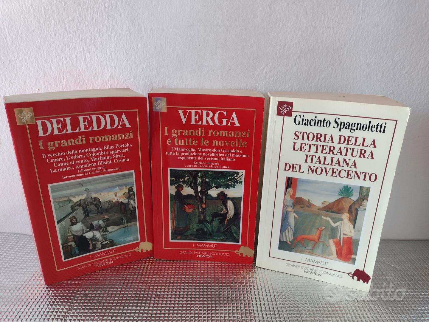 Lotto libri letteratura italiana - Libri e Riviste In vendita a Milano