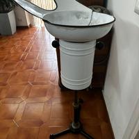 Lavateste smaltato antico