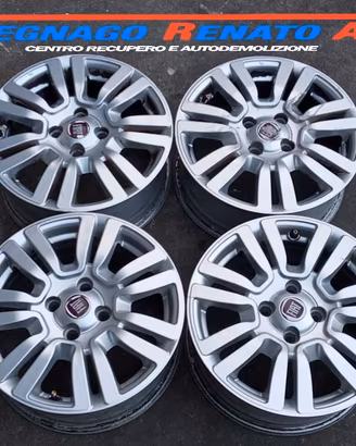 4 cerchi lega FIAT GRANDE PUNTO EVO 15 POLLICI
