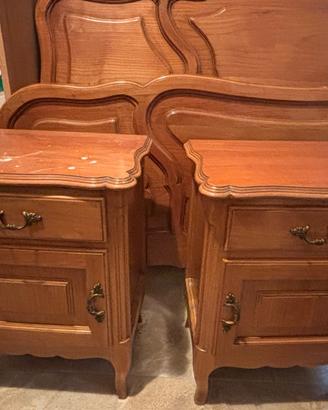 Letto classico in legno