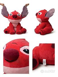 Disney Lilo&Stitch Peluche Gigante Leroy rosso
