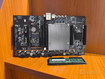 BTC79X5 + Xeon E5-2609 + 8GB DDR3 + 128gb msata