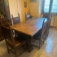 Tavolo fratino 6 sedie