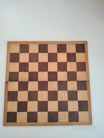 scacchiera richiudibile vintage 