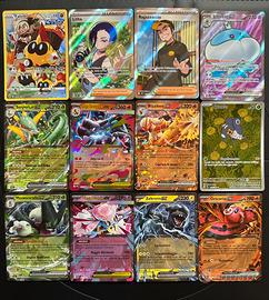 Lotto 12 Carte Pokemon Ex/Full Art/Ar Set Modern