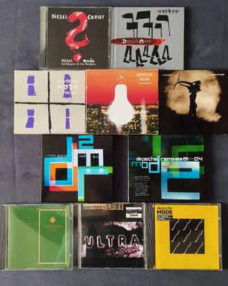 DEPECHE MODE-RARO LOTTO DI 9 CD+1 OMAGGIO
