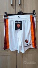Pantaloncino AS Roma 98-99 Diadora, nuovo (M)