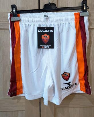 Pantaloncino AS Roma 98-99 Diadora, nuovo (M)
