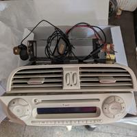Autoradio Fiat 500 + bocchette aria
