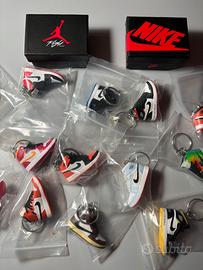 Portachiavi mini Sneakers Nike Air Jordan 1 o 4