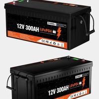 Batteria LiFePo4 12,8V 300Ah Smart Camper Nautica