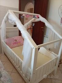 Letto della Monlit Cabane Montessori