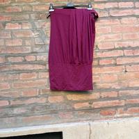 Vestito mono spalla twin set