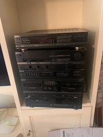 Stereo compatto + 2 altoparlanti