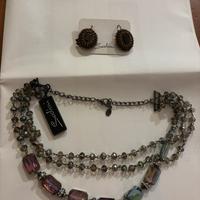 Set collana e orecchini sodini