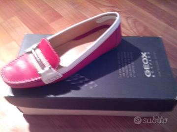 Mocassino basso GEOX rosso