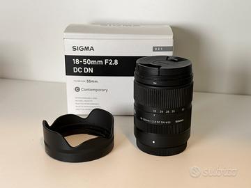 Sigma 18-50 2.8 Fujifilm Pari al nuovo