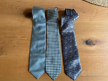 Set di 3 cravatte, uomo vintage