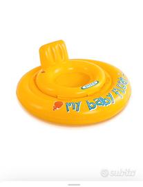 Salvagente bambini intex + omaggio canotto bestway