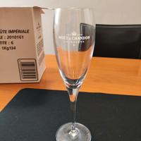 5 bicchieri Moet Chandon 0,1 l flûte imperiale