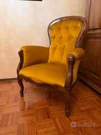 Poltrona in stile Luigi XV