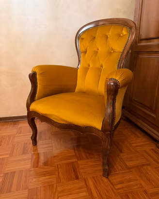 Poltrona in stile Luigi XV