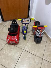 Bici bimbo moto monopattino