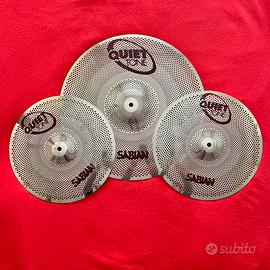 SABIAN QTPC501 Quiet Tone Low Volume Cymbals Set