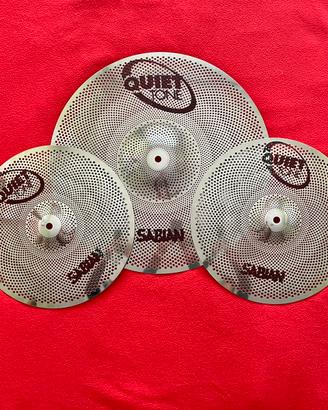 SABIAN QTPC501 Quiet Tone Low Volume Cymbals Set