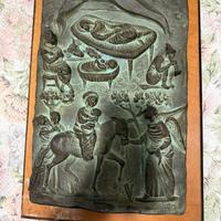 Quadro bronzo eros pellini